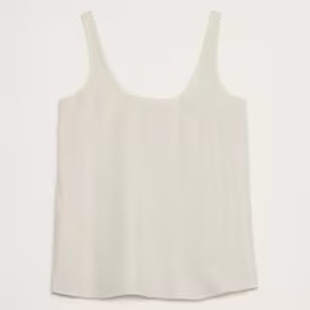 Banana Republic Essential Silk Tank (Medium) NWT - Picture 3 of 3